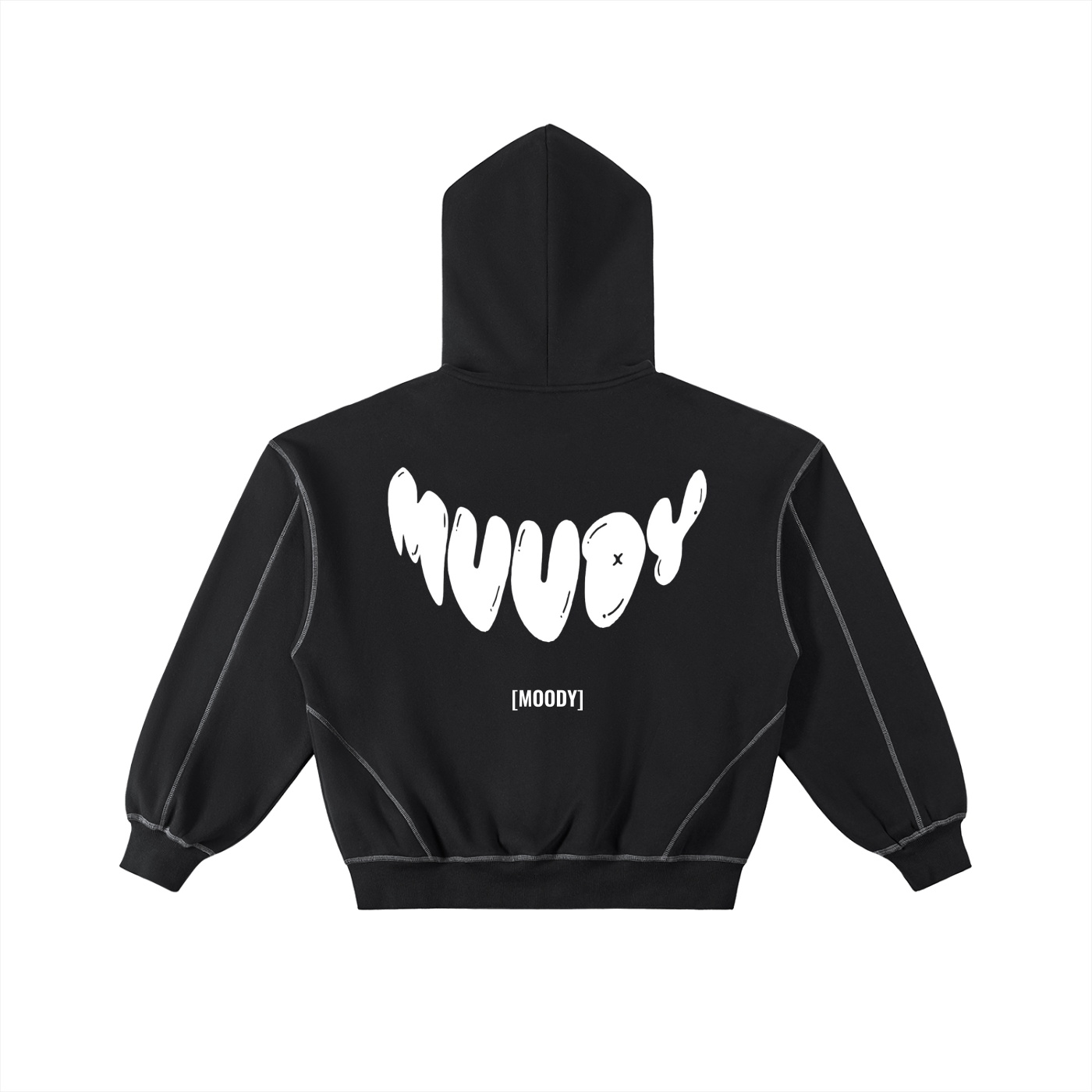 BE MUUDY Boxy Zip Hoodie